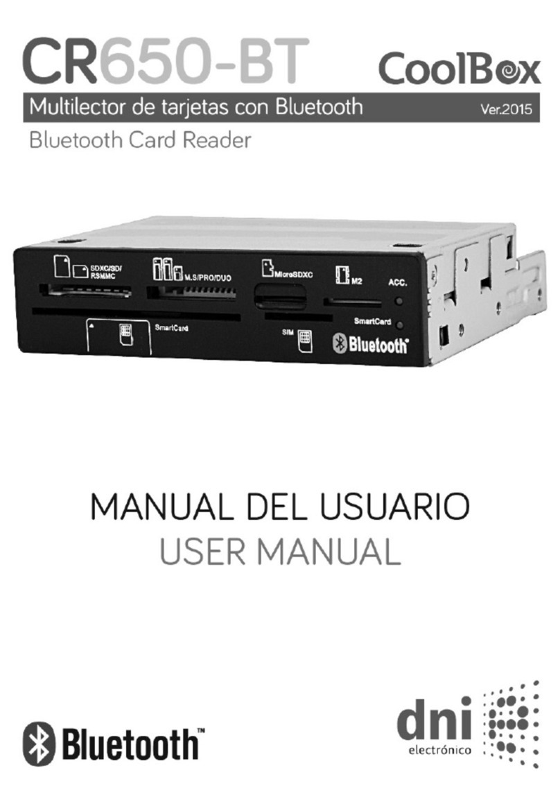 Coolbox CR650-BT User manual