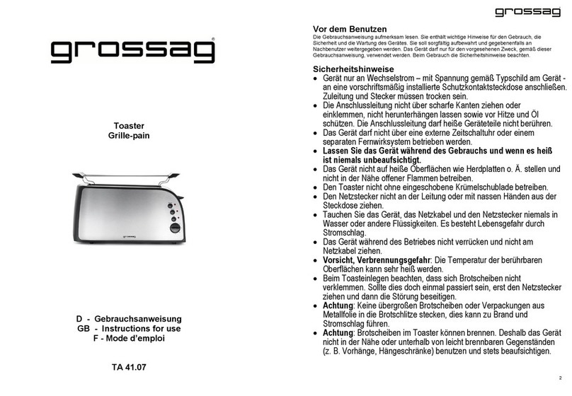 grossag TA 41.07 User manual