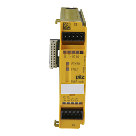 Pilz PNOZ mo1p operating instructions