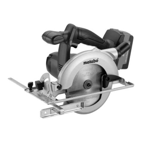 Metabo KSA 18 LTX User manual