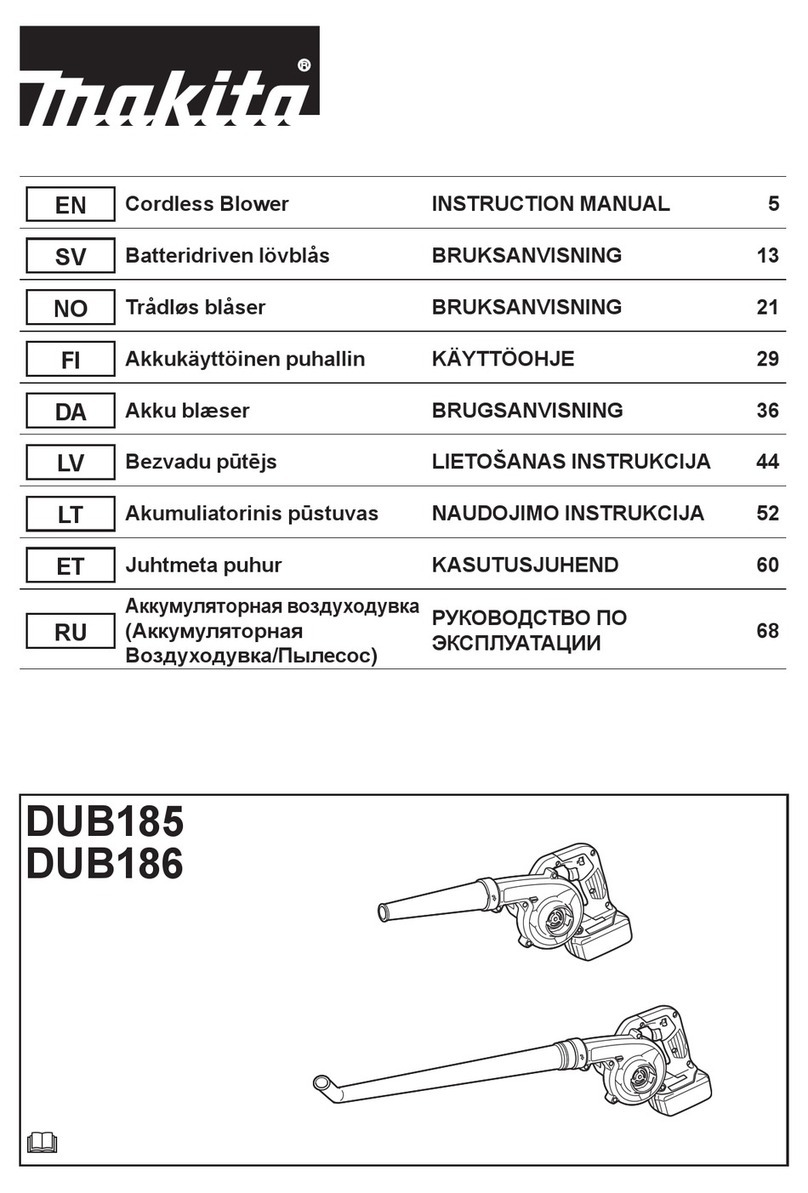 Makita DUB185 instruction manual