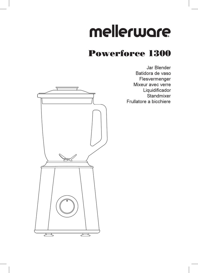 Mellerware Powerforce 1300 manual