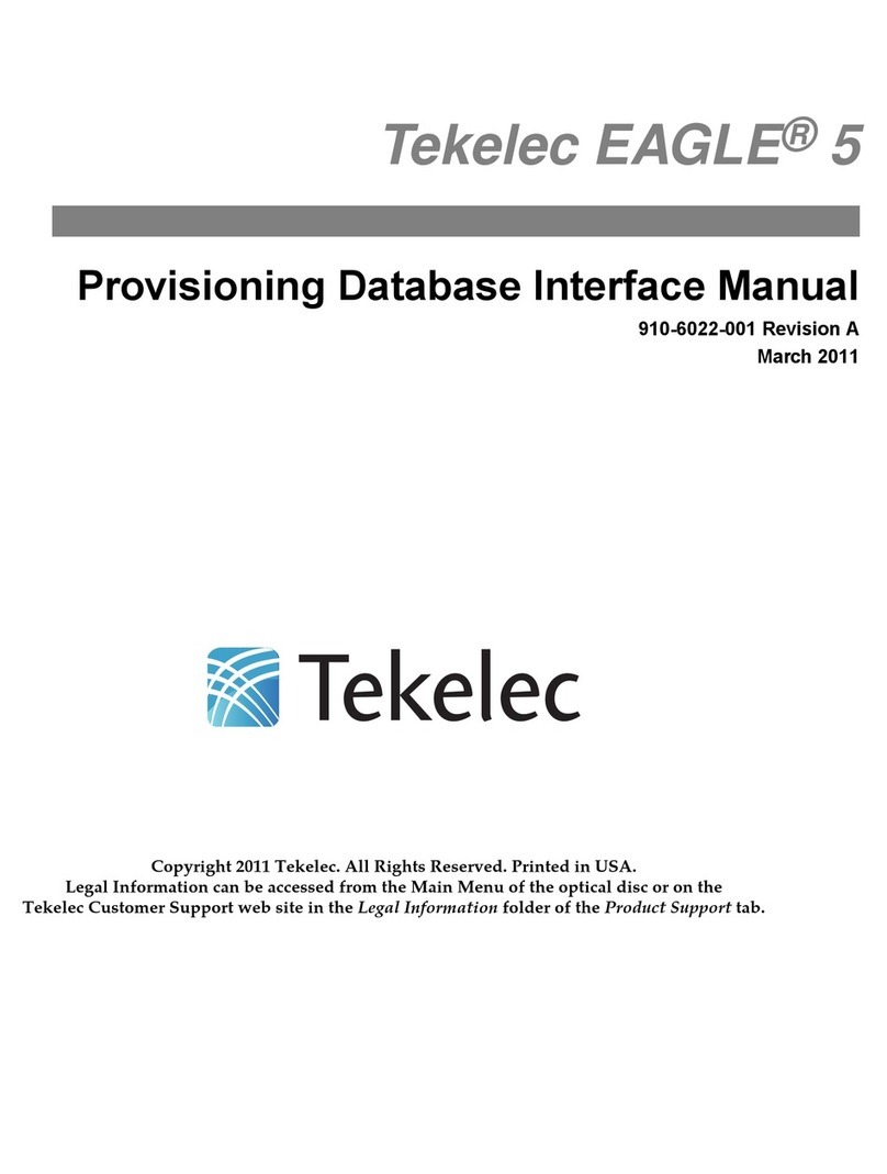 Tekelec EAGLE 5 manual