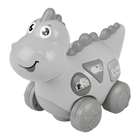 PLAYTIVE JUNIOR LEARNING DINO Instructions for use