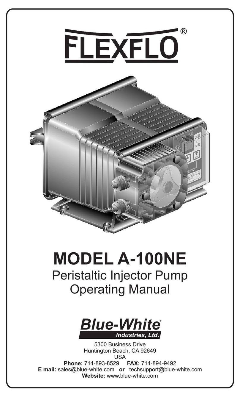 Blue-White FLEXFLO A-100NE operating manual