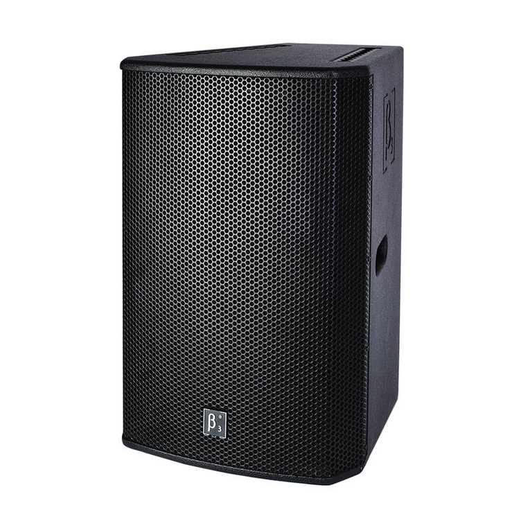 Beta Three MU Series Pro User manual