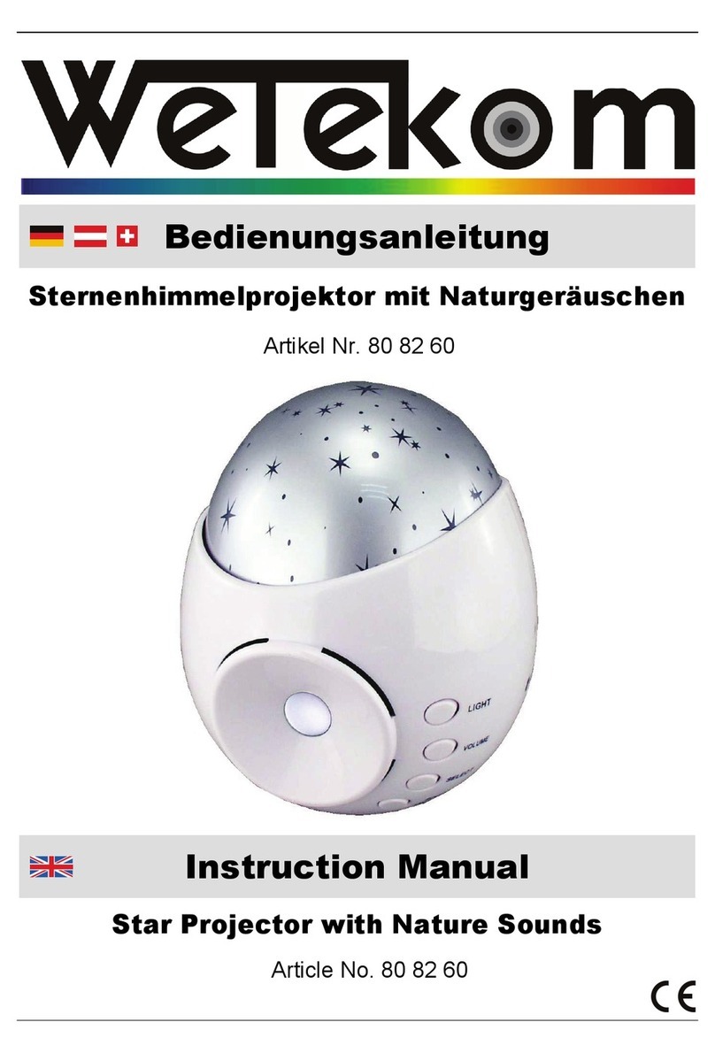 Wetekom 80 82 60 instruction manual