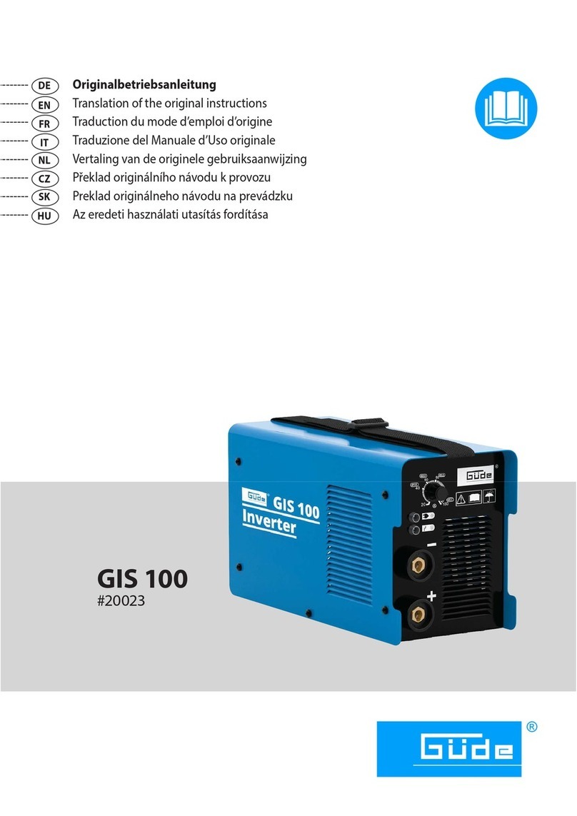 Gude GIS 100 User manual