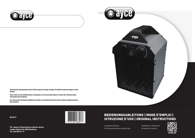 Ayce LIH-10 Original instructions