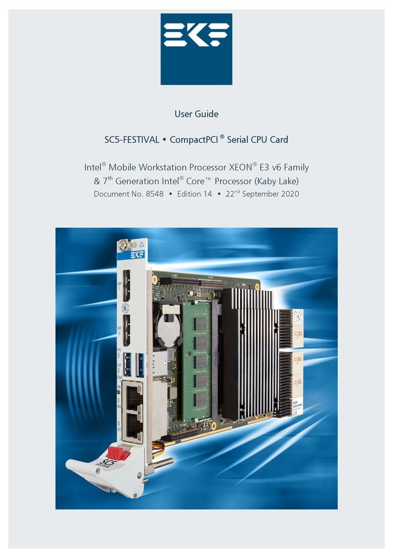 EKF CompactPCI SC5-FESTIVAL user guide
