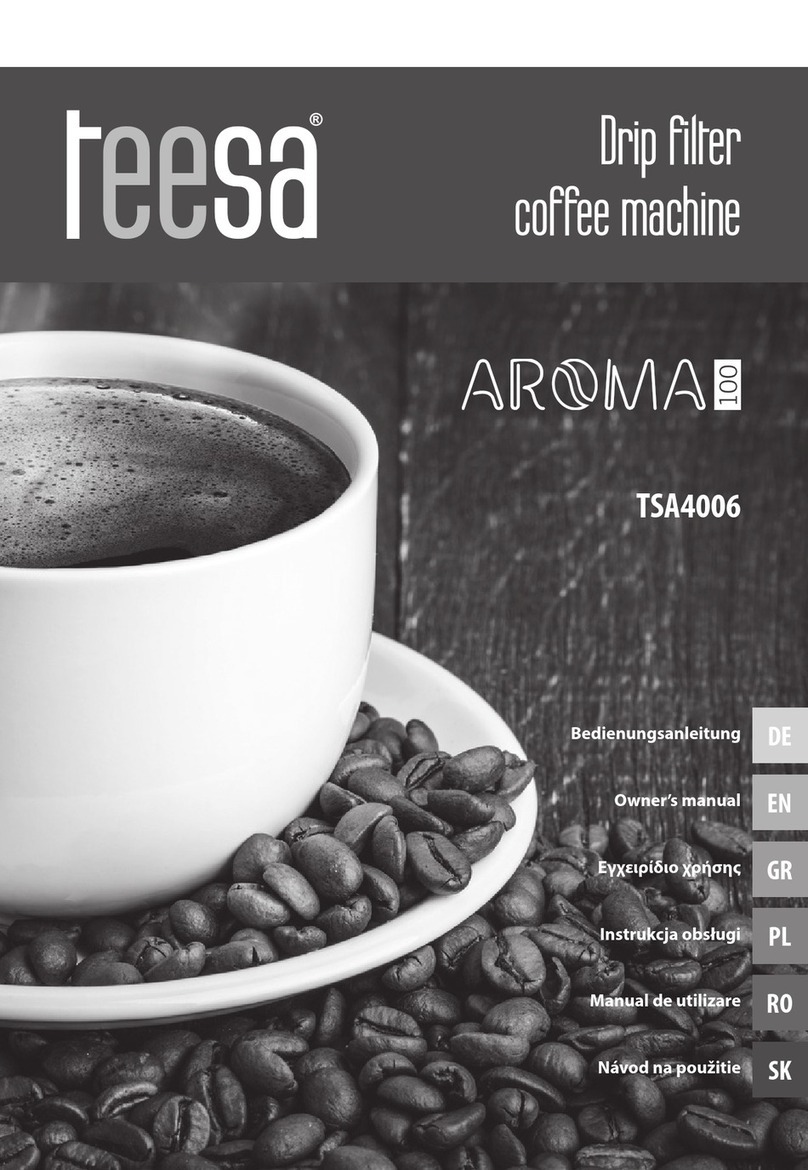 Teesa AROMA 100 owner's manual