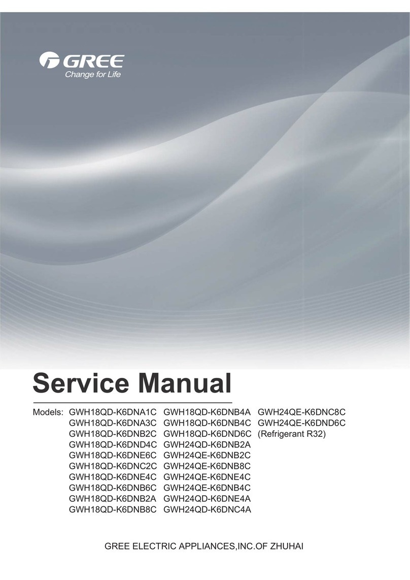 Gree GWH18QD-K6DNA1C Series User manual