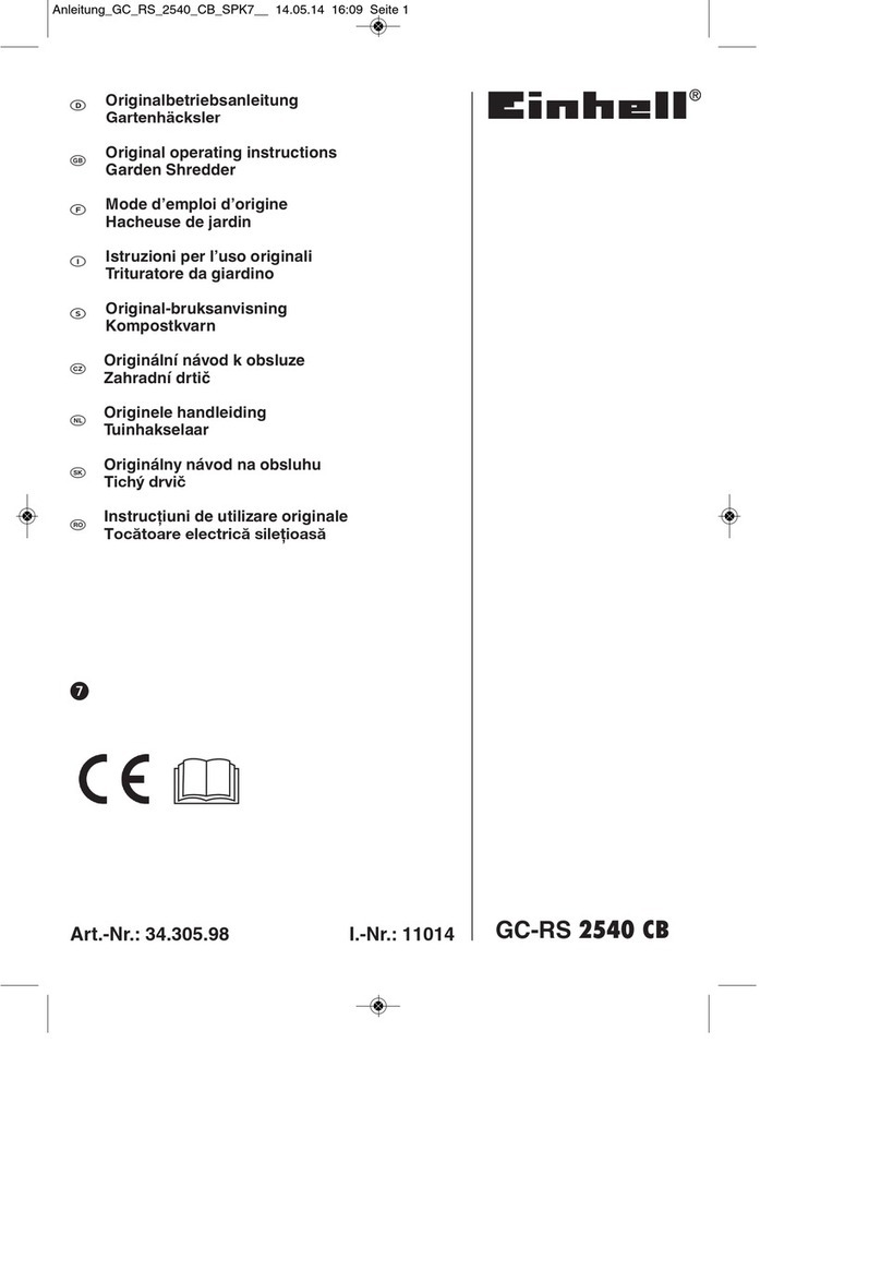 EINHELL GC-RS 2540 CB User manual