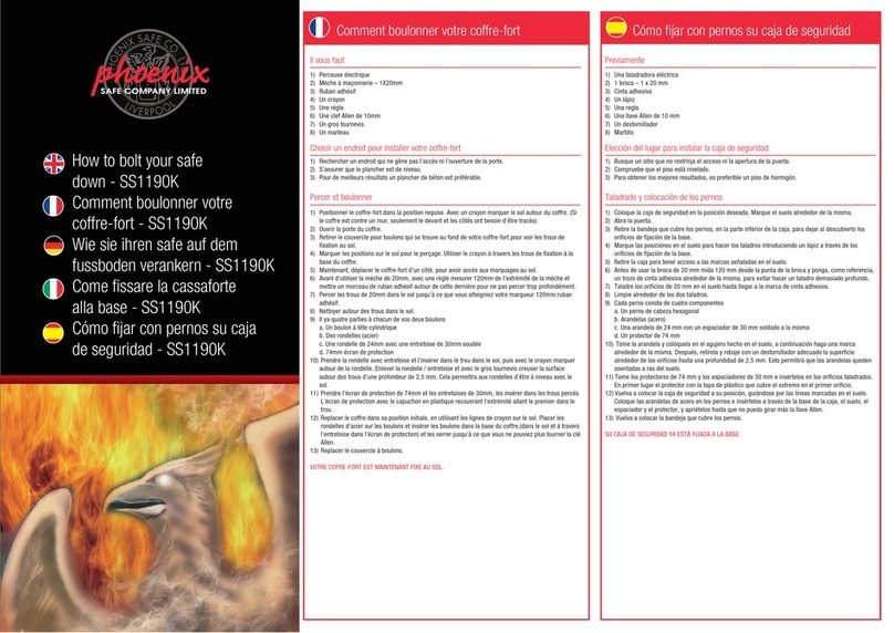 Phoenix SS1190K Installation and user guide