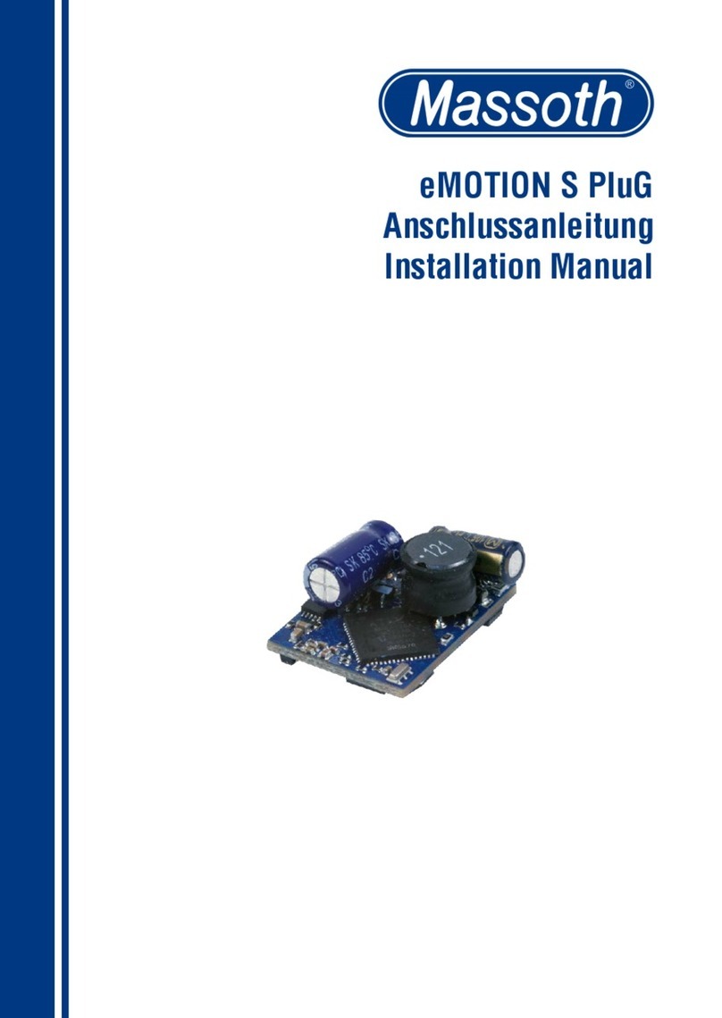 Massoth eMOTION S PluG installation manual