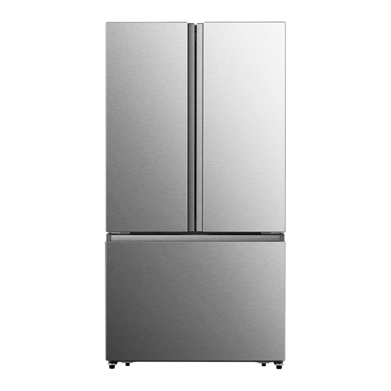 Hisense HRF266N6CSE User manual