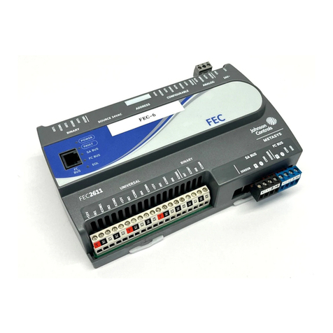 Johnson Controls FEC26 Series installation guide