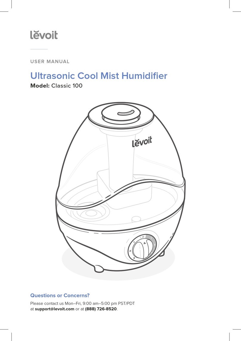 Levoit Classic 100 User manual