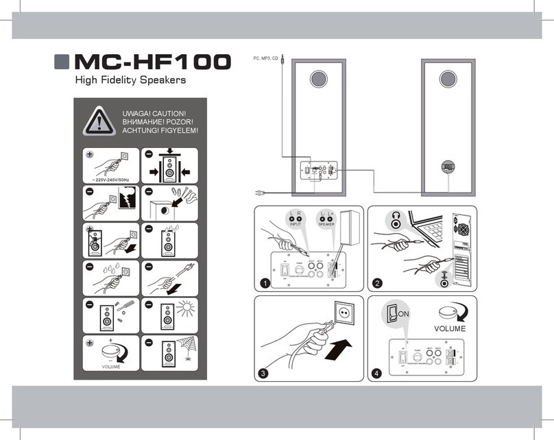 Modecom MC-HF100 User manual