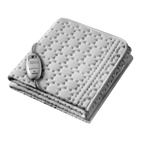 Beurer UB 67 Cosy Instructions for use Beurer UB 67 Cosy Instructions for use