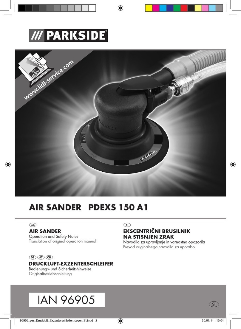 Parkside PDEXS 150 A1 Operation and safety notes translation of original operation manual