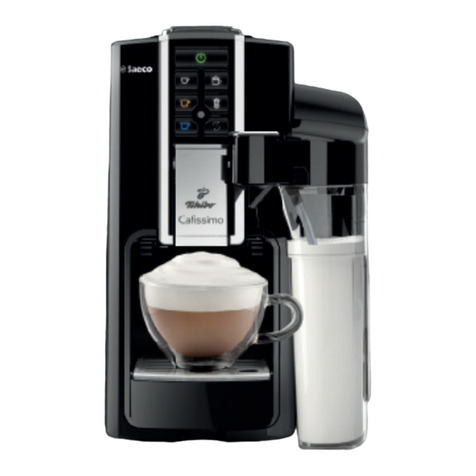 Saeco Tchibo Cafissimo HD8603 User manual