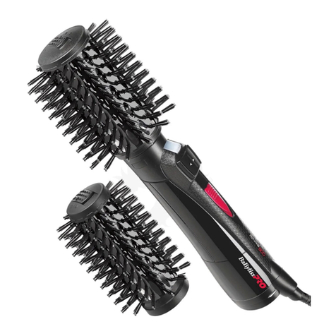 BaByliss PRO Rotating 800 manual