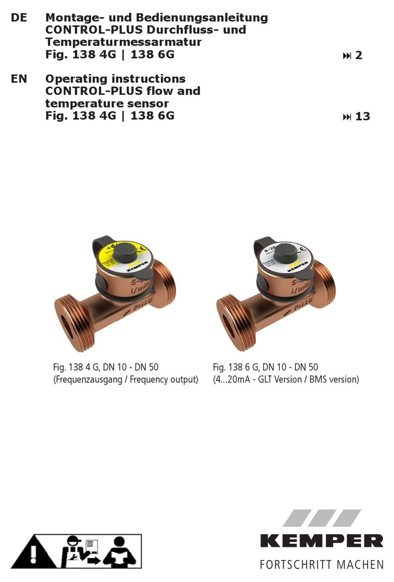 Kemper CONTROL-PLUS User manual