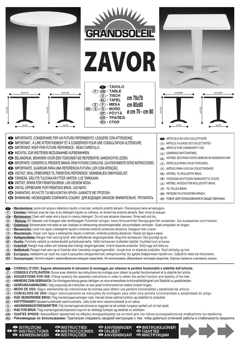 Grand Soleil ZAVOR manual Grand Soleil ZAVOR manual