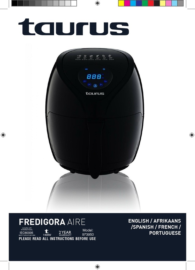 creative housewares Taurus FREDIGORA AIRE instructions