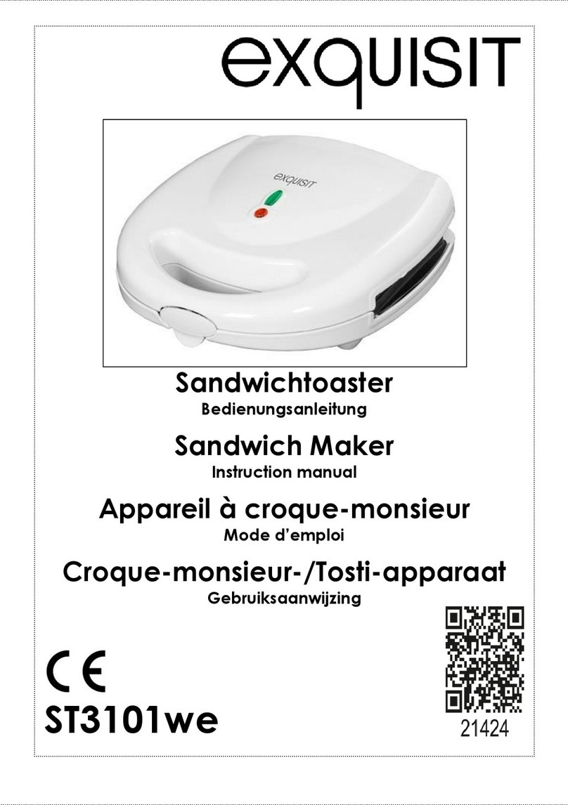 Exquisit ST3101we instruction manual