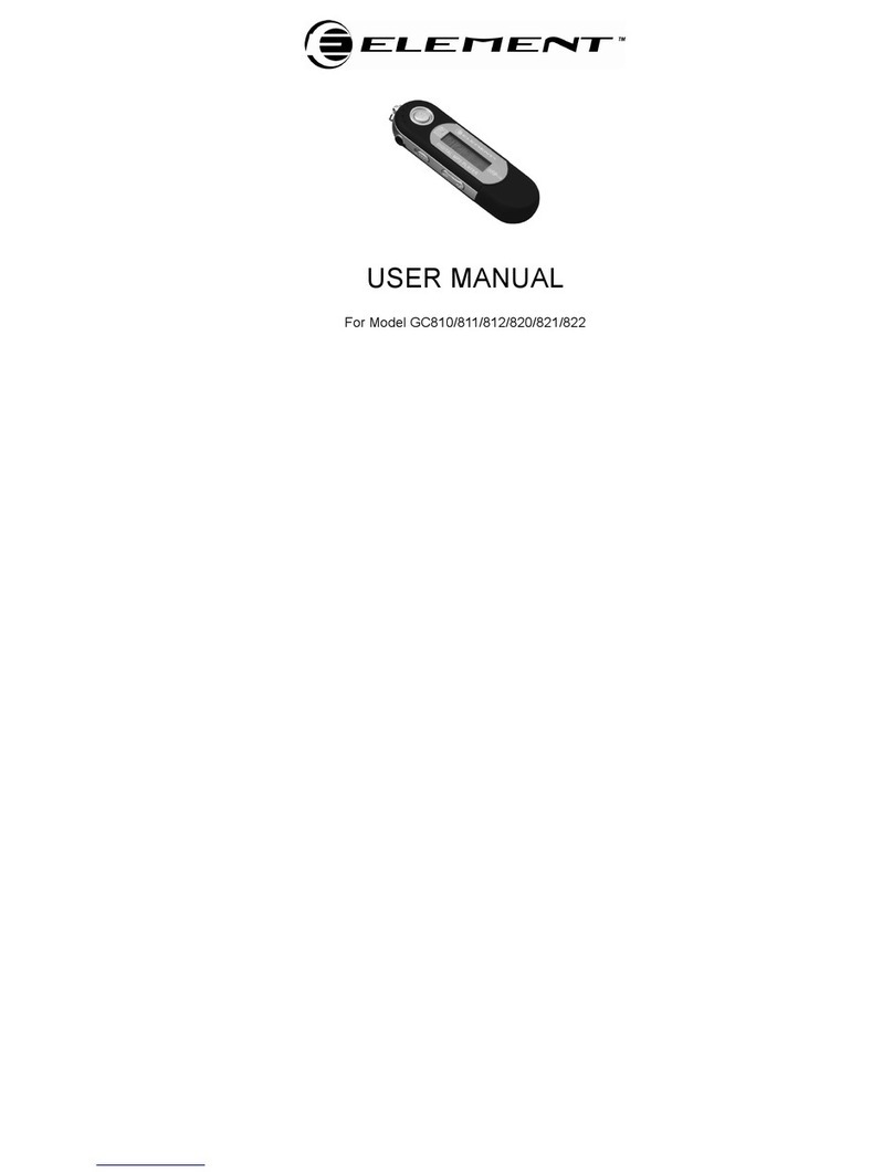 Element GC810 User manual
