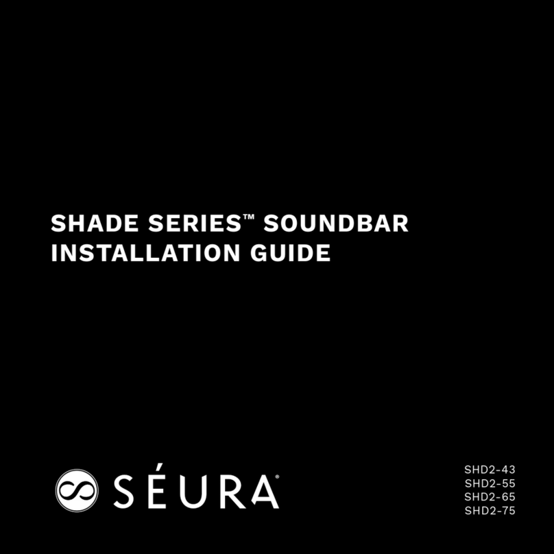 Seura SHADE Series installation guide