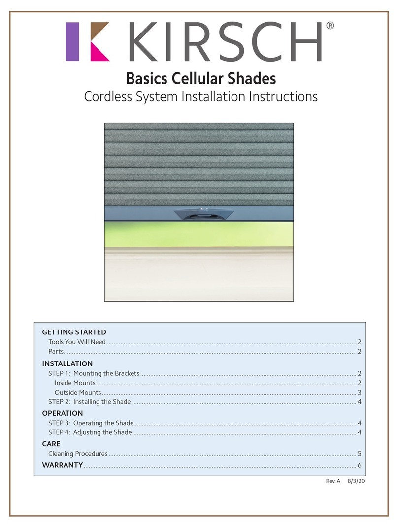 Kirsch Basics Cellular User manual Kirsch Basics Cellular User manual