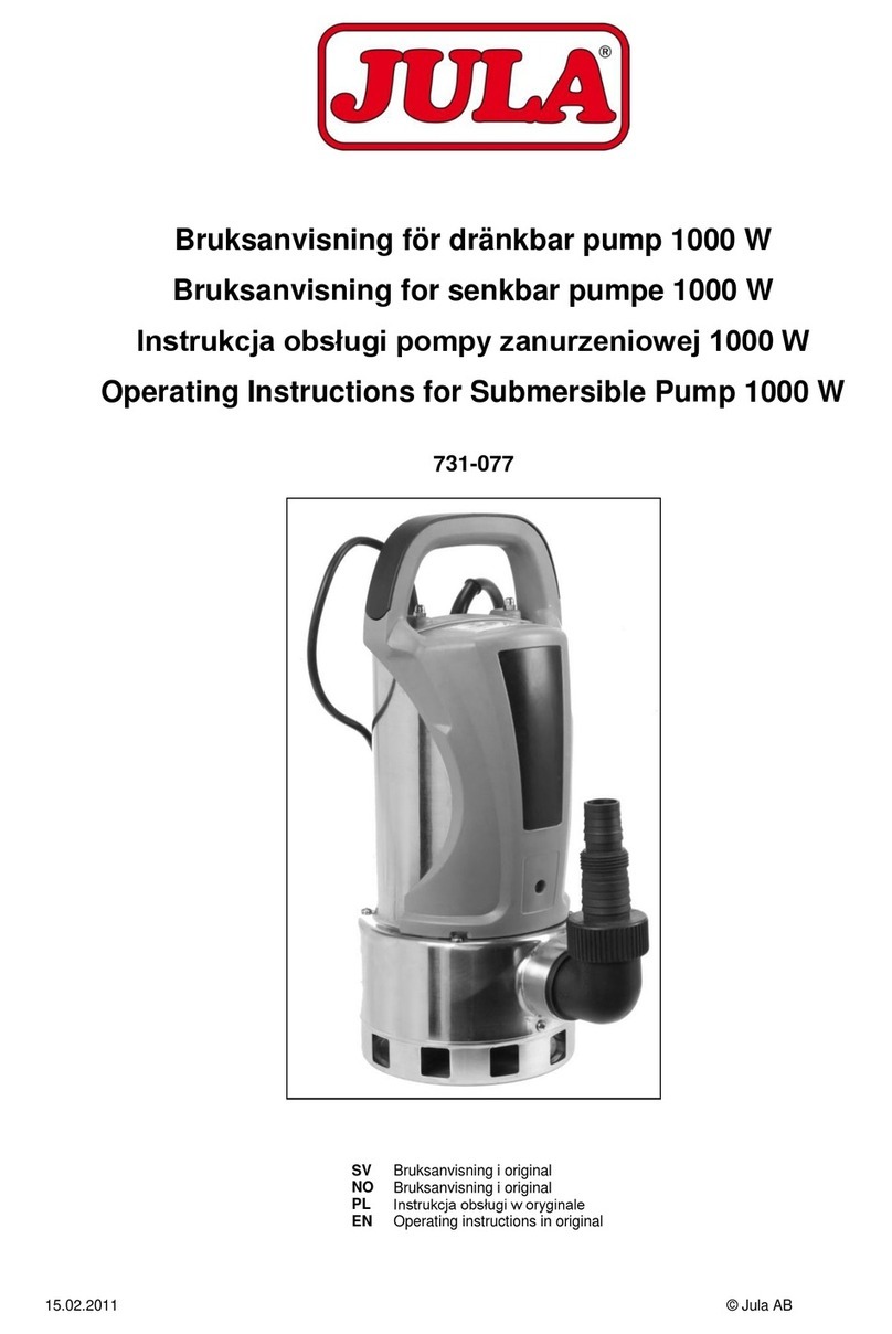 Jula 731-077 operating instructions