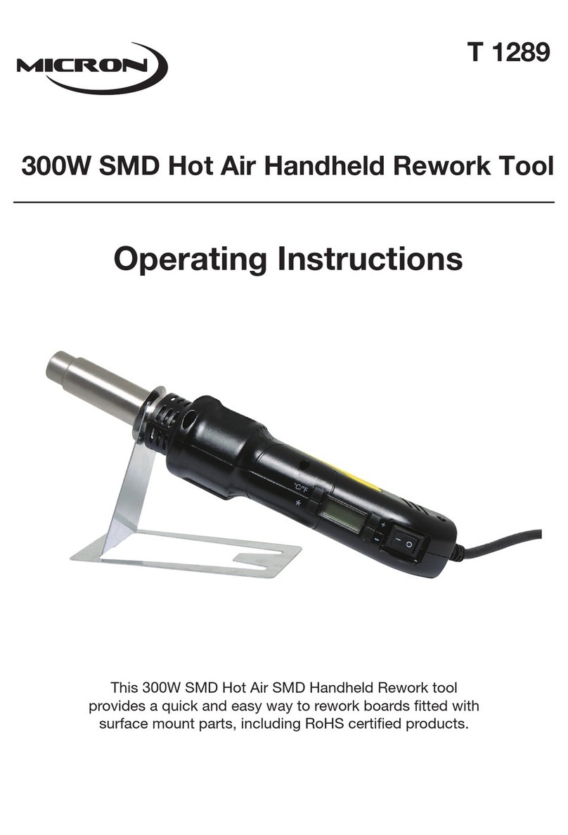 Micron T 1289 operating instructions