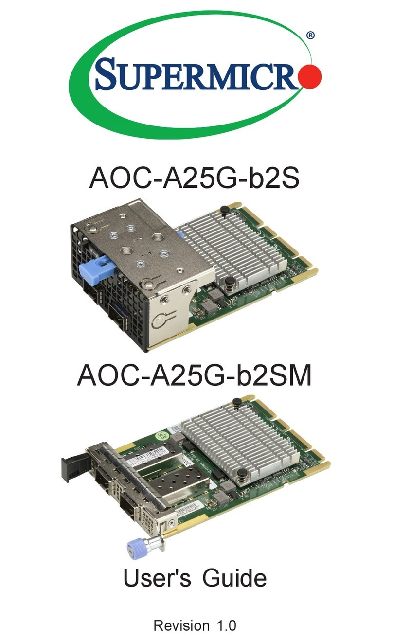 Supermicro AOC-A25G-b2S User manual