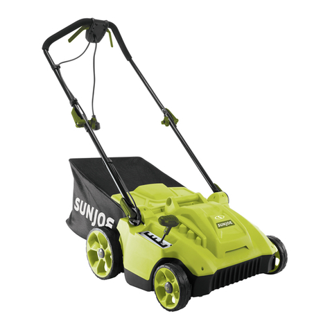 SNOWJOE Sunjoe MJ506E User manual