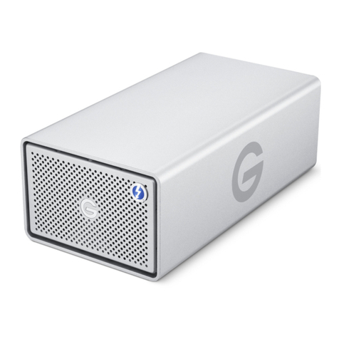 G-Technology G-RAID with Thunderbolt product manual G-Technology G-RAID with Thunderbolt product manual