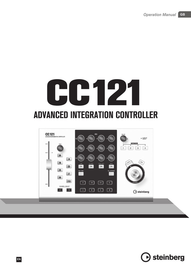 Steinberg CC121 Operation manual
