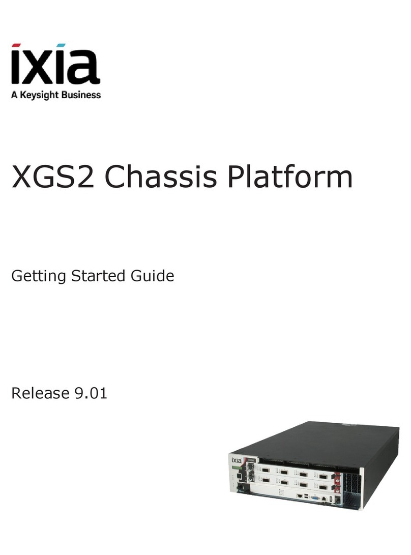 Keysight Ixia XGS2 Getting started guide Keysight Ixia XGS2 Getting started guide