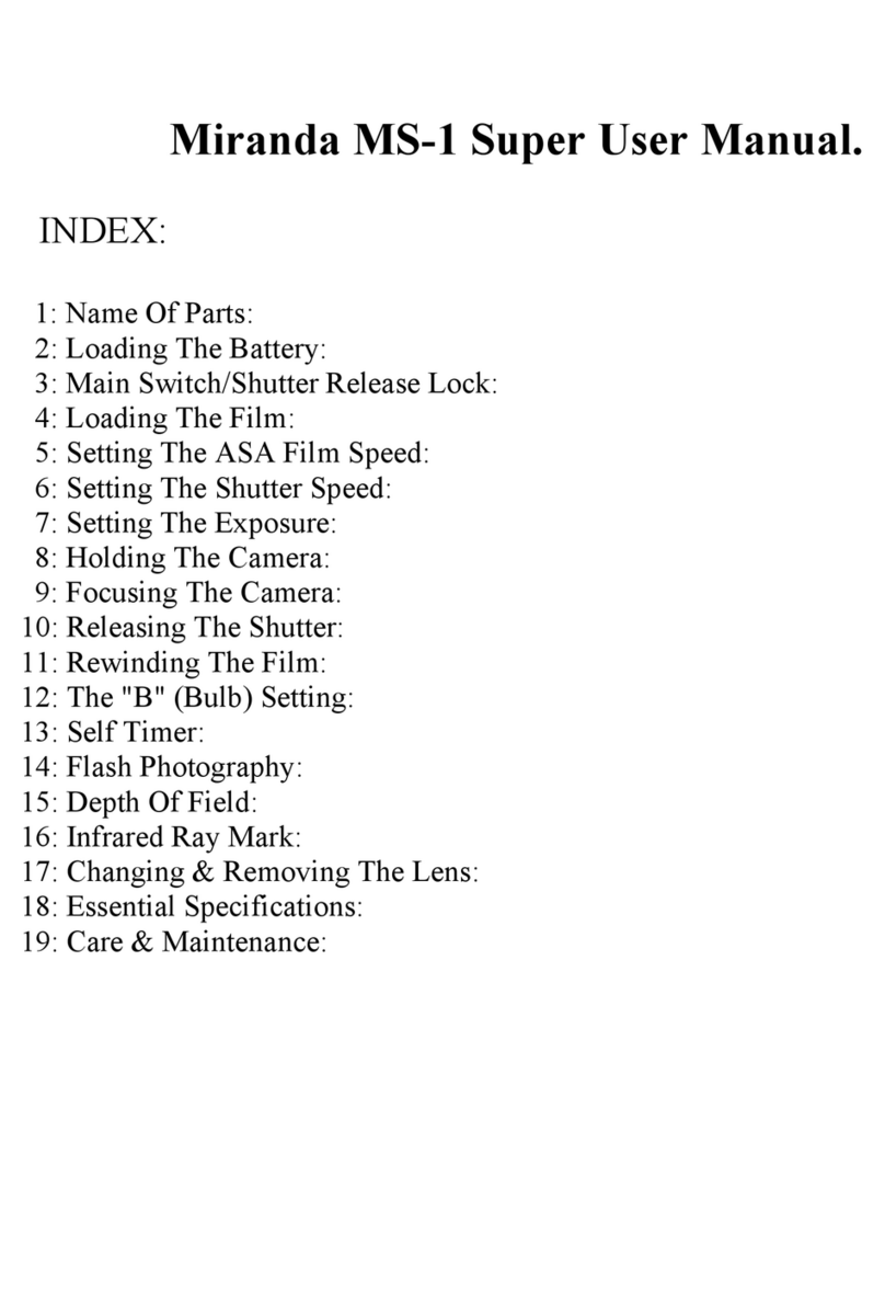 Miranda MS-1 SUPER User manual