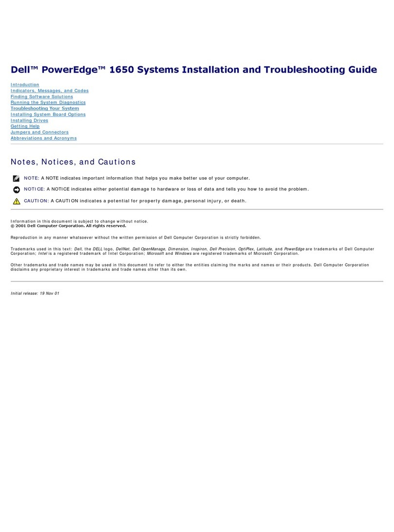 Dell PowerEdge 1650 Guide