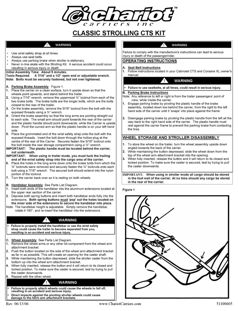Chariot Classic CTS quick start guide