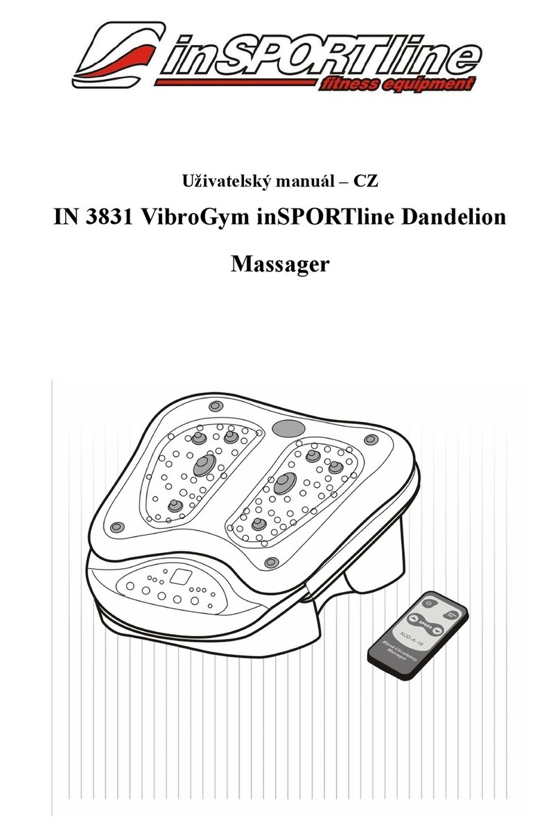 Insportline VibroGym DANDELION User manual