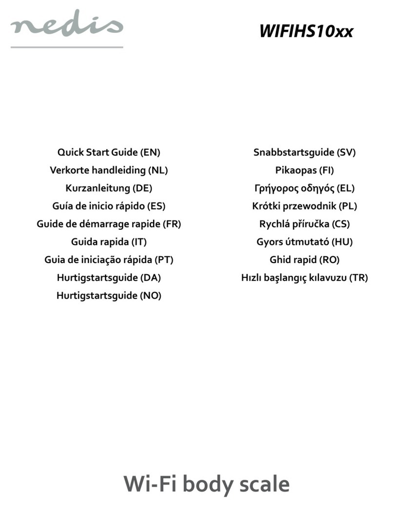 nedis WIFIHS10 Series quick start guide