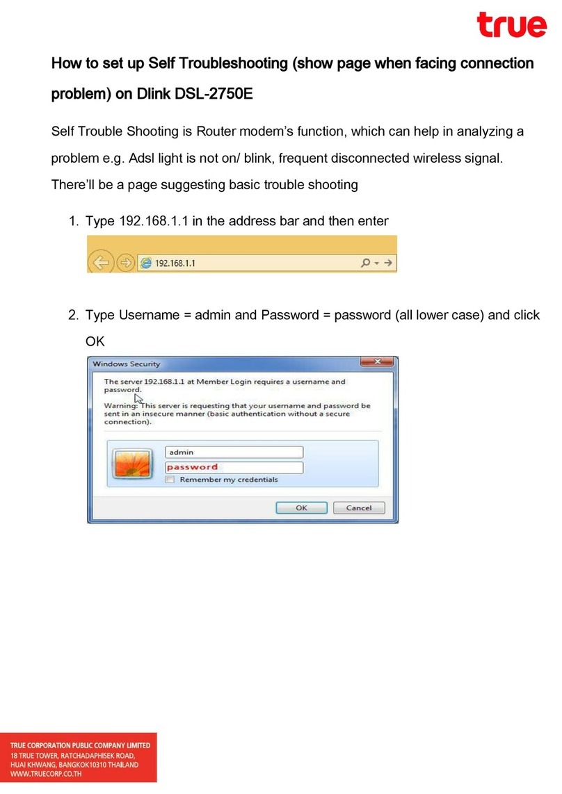 D-Link DSL-2750E User manual