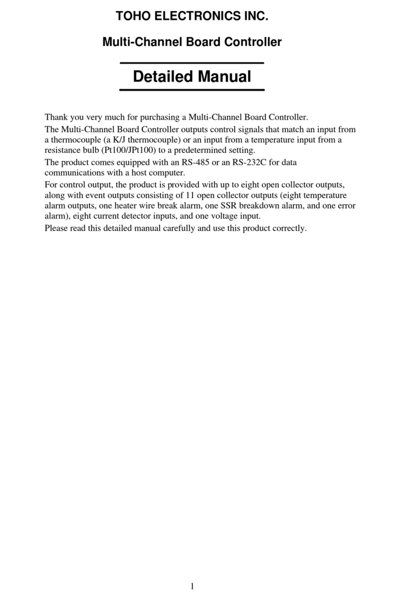 TOHO TTM-00BT Series Detailed manual