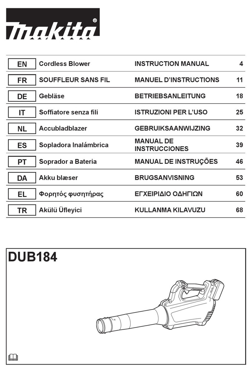 Makita DUB184 instruction manual