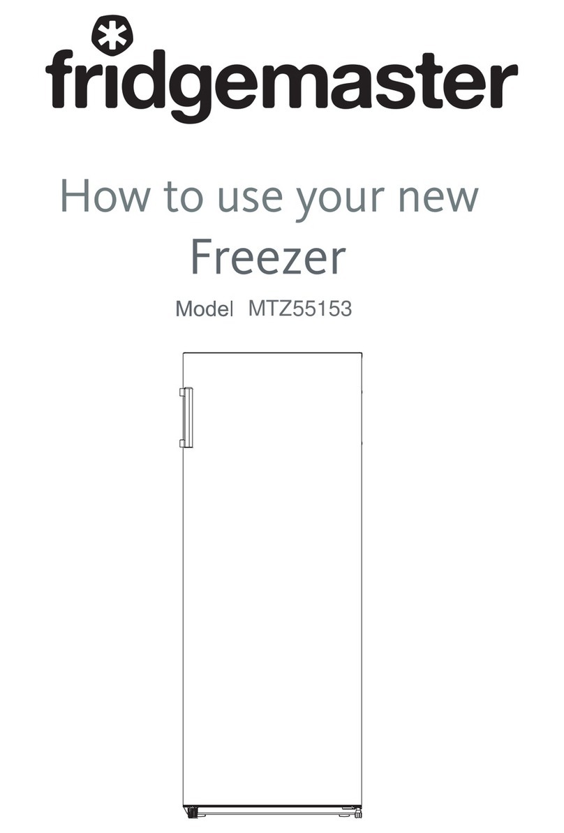 Fridgemaster MTZ55153 Operating instructions